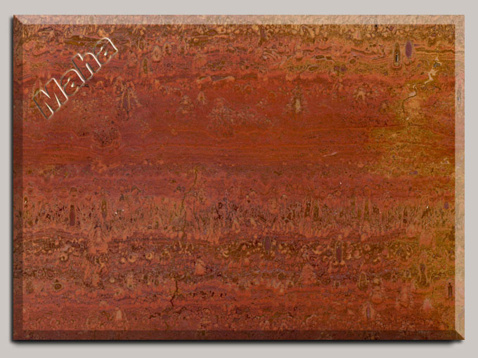 254 Red Travertine