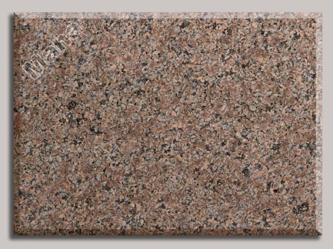 377-2 brown & black granite